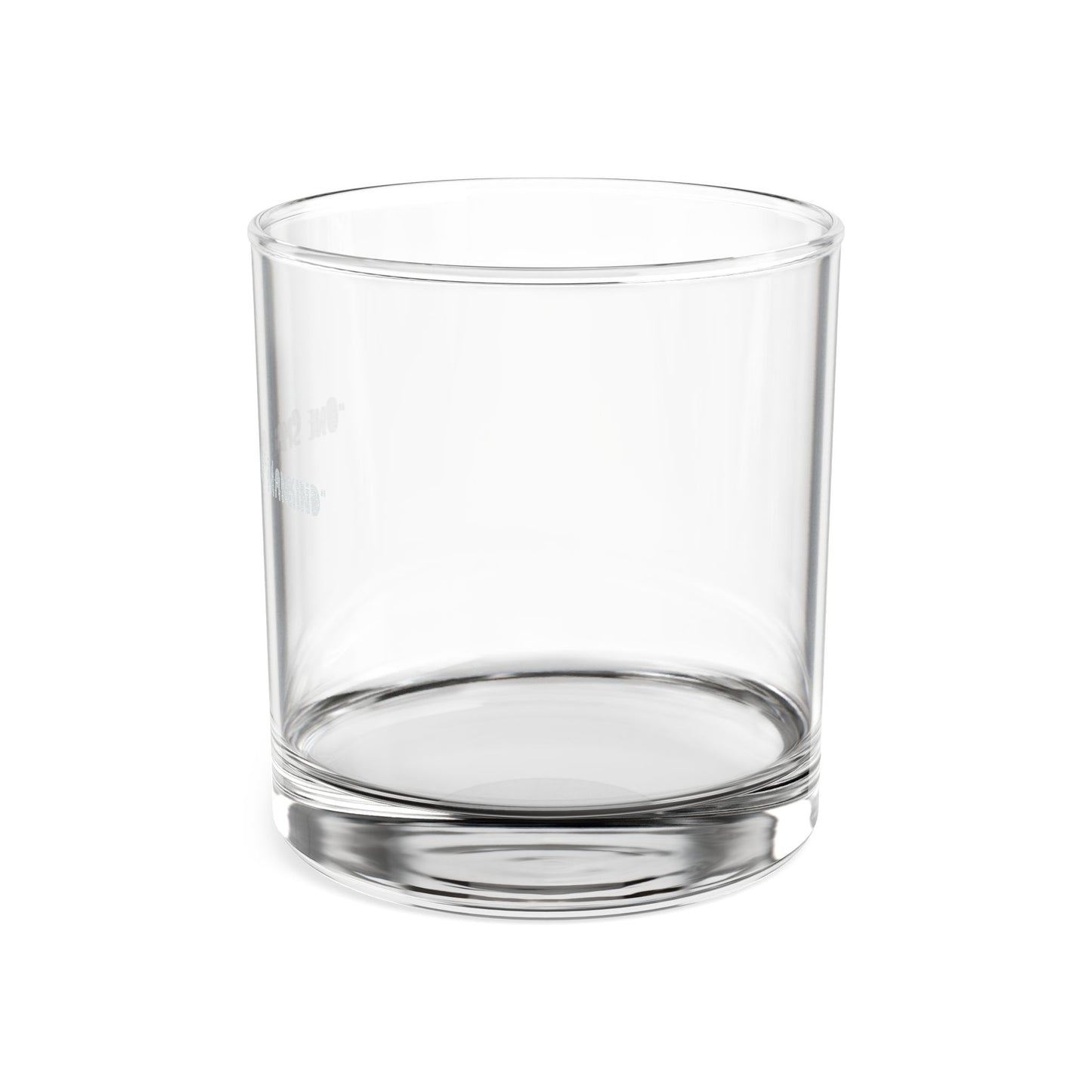 Engraved Whiskey Glass — "One Small Sip for Mankind" 10.5oz