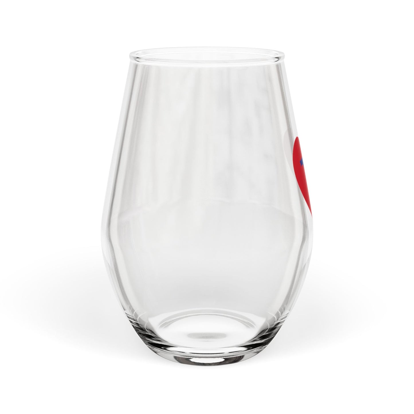 Copy of Space Coast Stemless Wine Glass Red, White and Blue — Coastal Wave 11.75 oz
