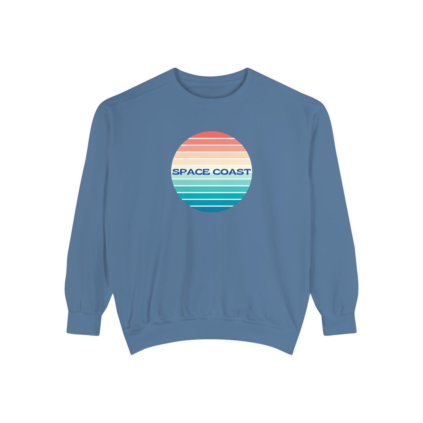Space Coast Unisex Garment-Dyed Sweatshirt
