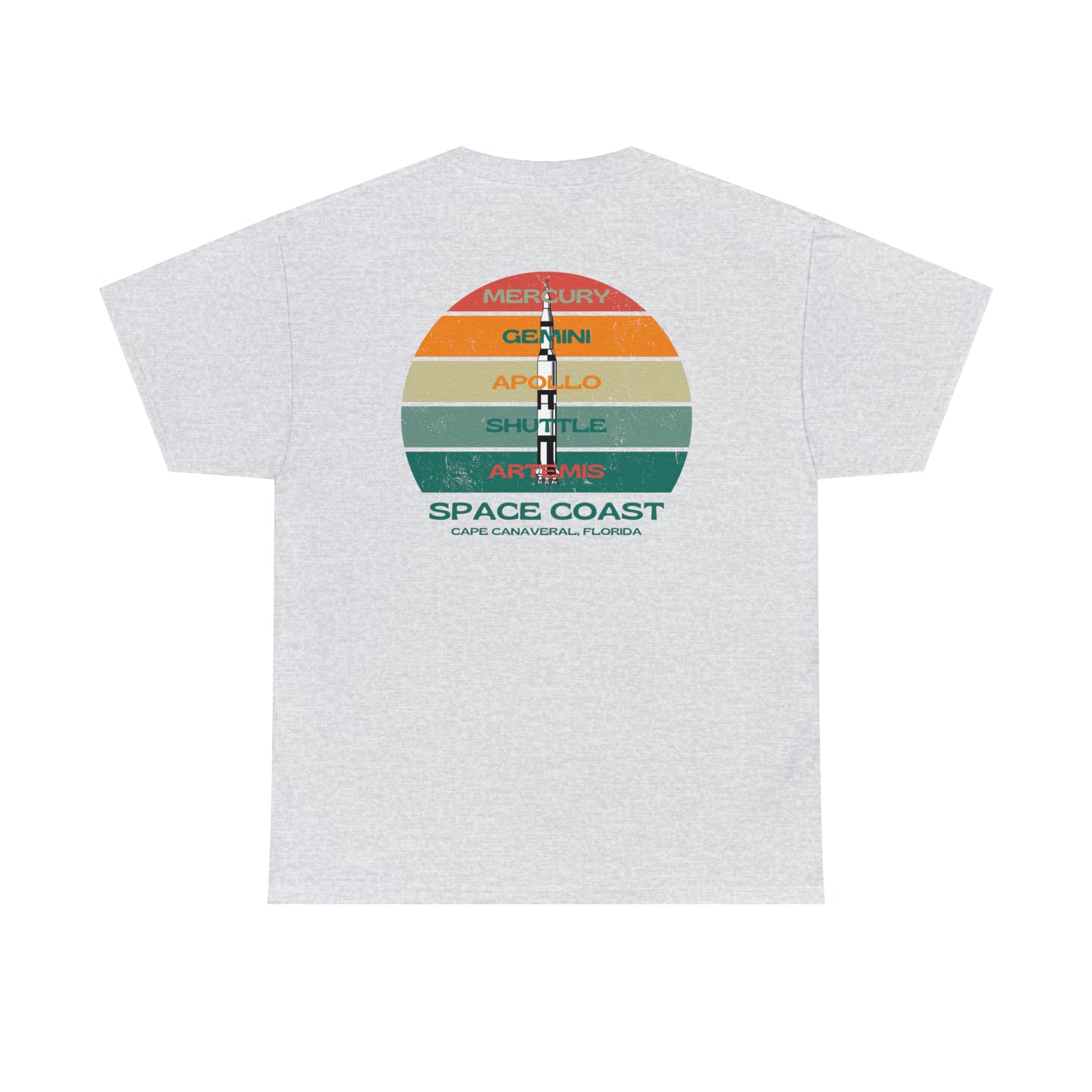 Cape Canaveral Nasa Program's Shirt Unisex Heavy Cotton Tee