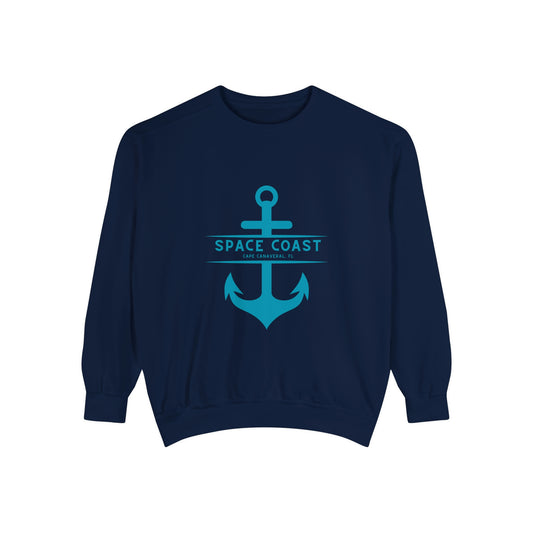 Cape Canaveral Anchor Unisex Garment-Dyed Sweatshirt