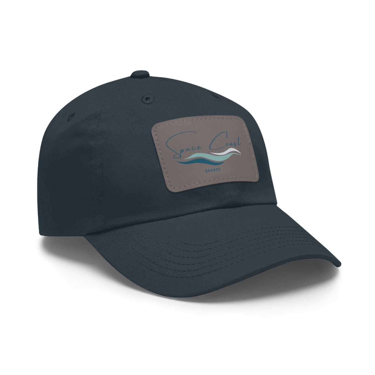 Space Coast Dad Hat with Leather Patch