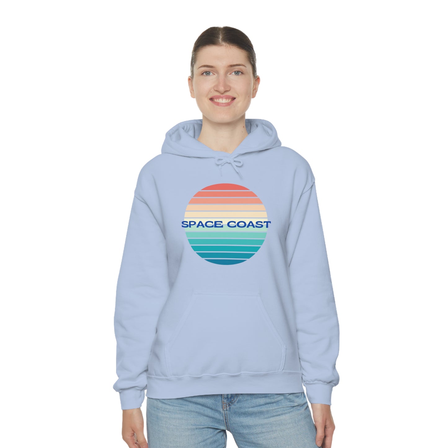 Space Coast Retro Unisex Heavy Blend™ Hooded Sweatshirt