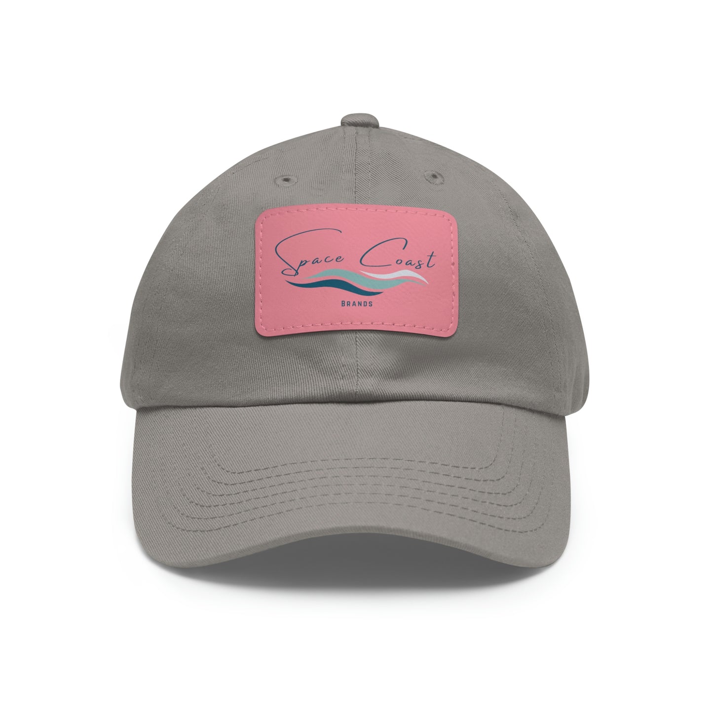 Space Coast Dad Hat with Leather Patch