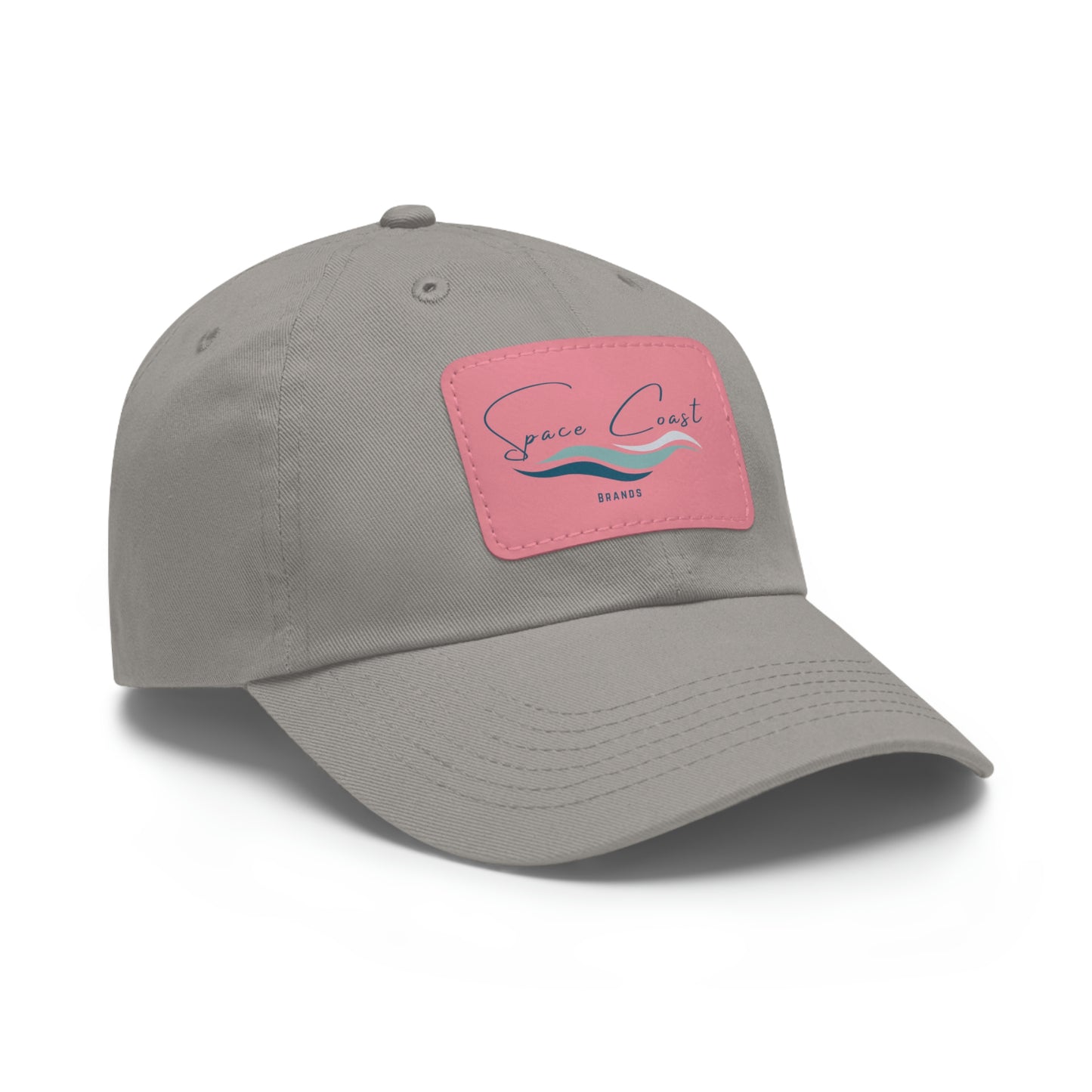 Space Coast Dad Hat with Leather Patch